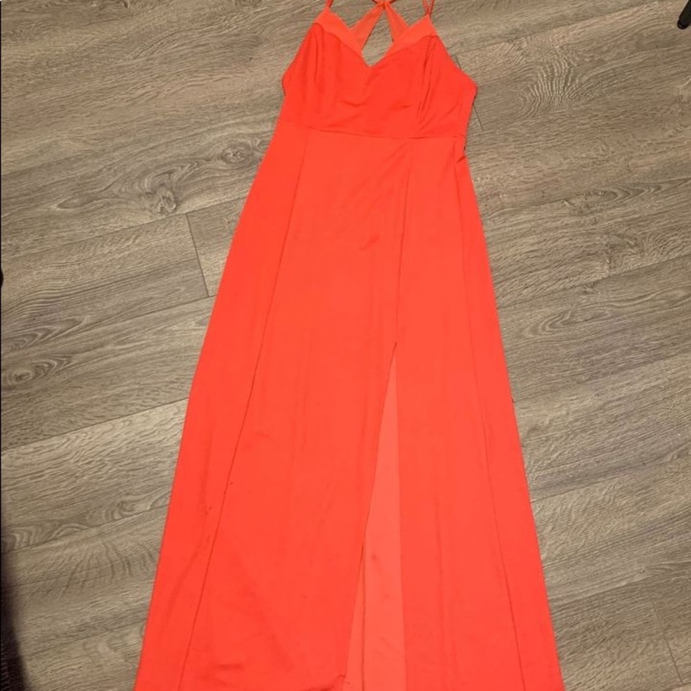 Stunning June & Hudson Maxi Dress with Thigh Slit